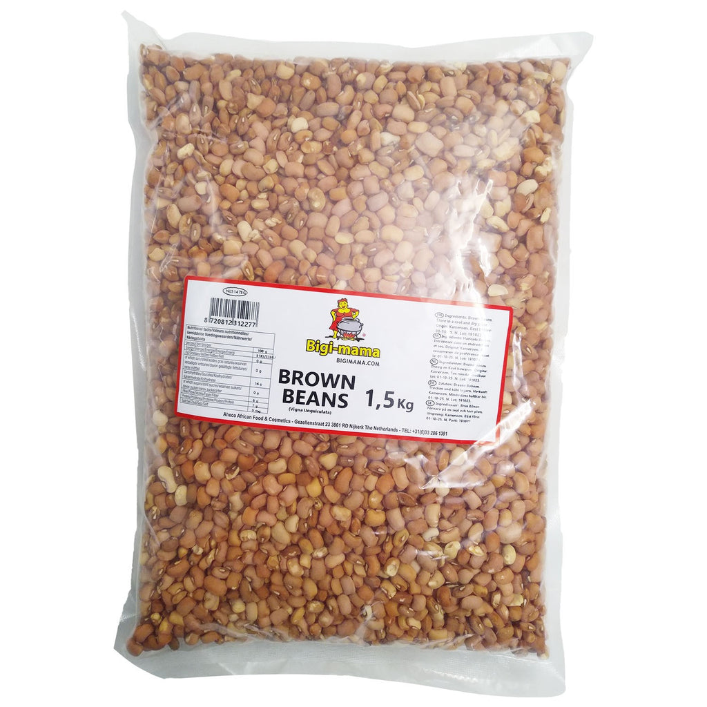 Nigeria Bronw Beans Bigi Mama 1.5 kg.