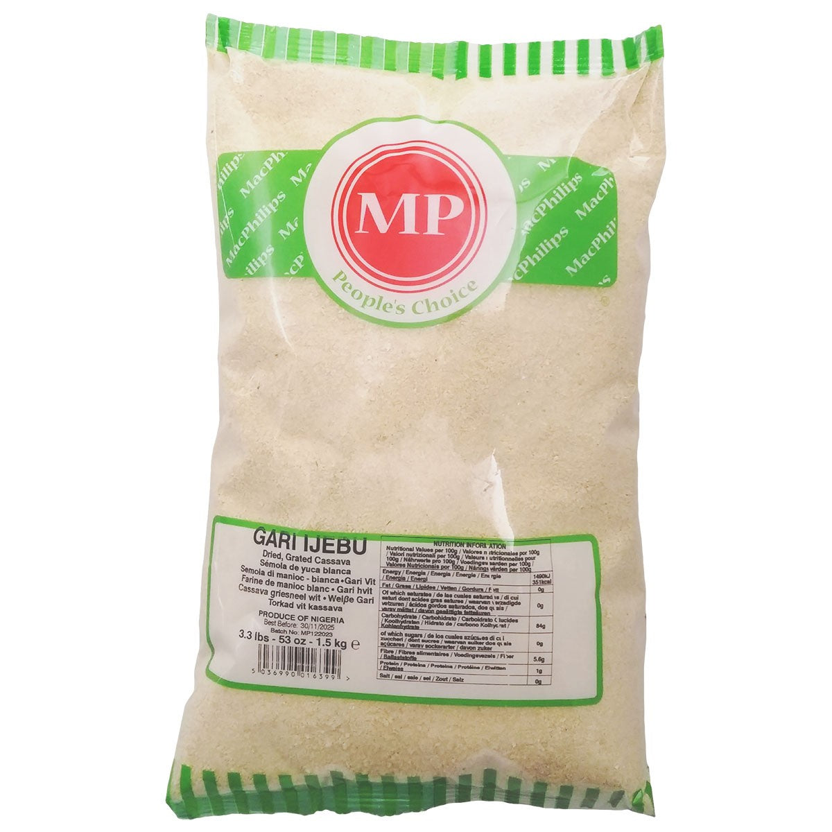 MP Gari Ijebu White 1.5kg