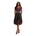 Women's Ankara Dress with Extra Clothe for Adjustment. Size S