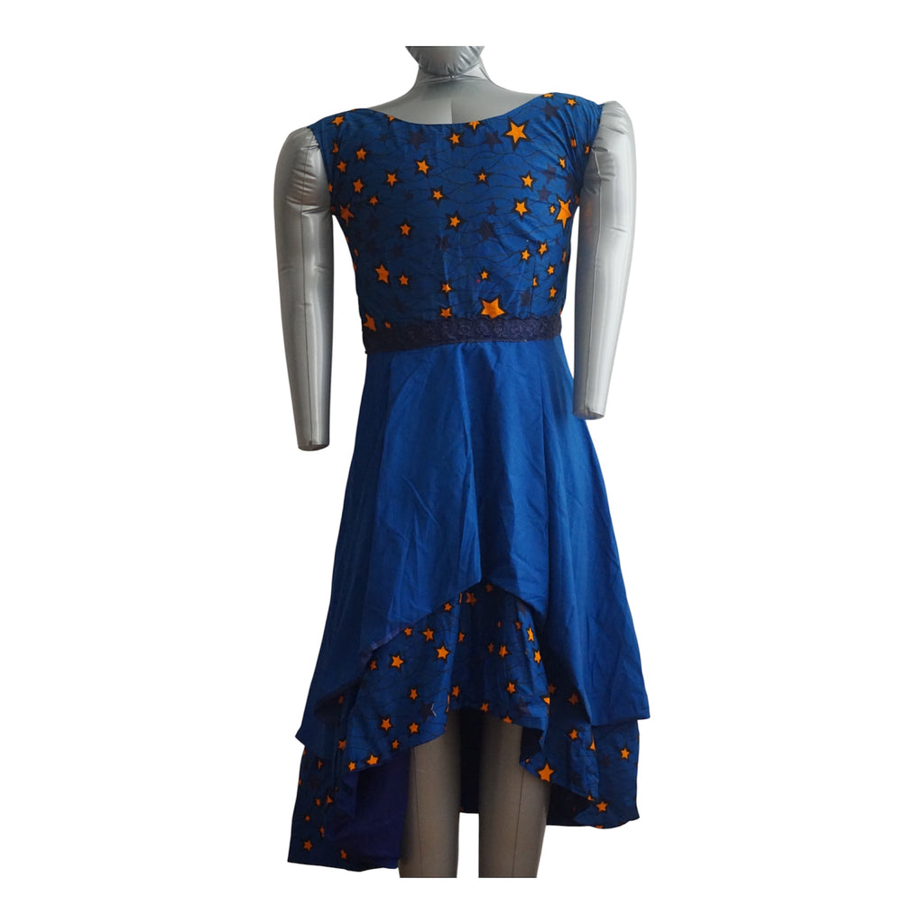 Ready to Wear Quality Ankara Dress with Extra Fabric for Adjustment. Size S