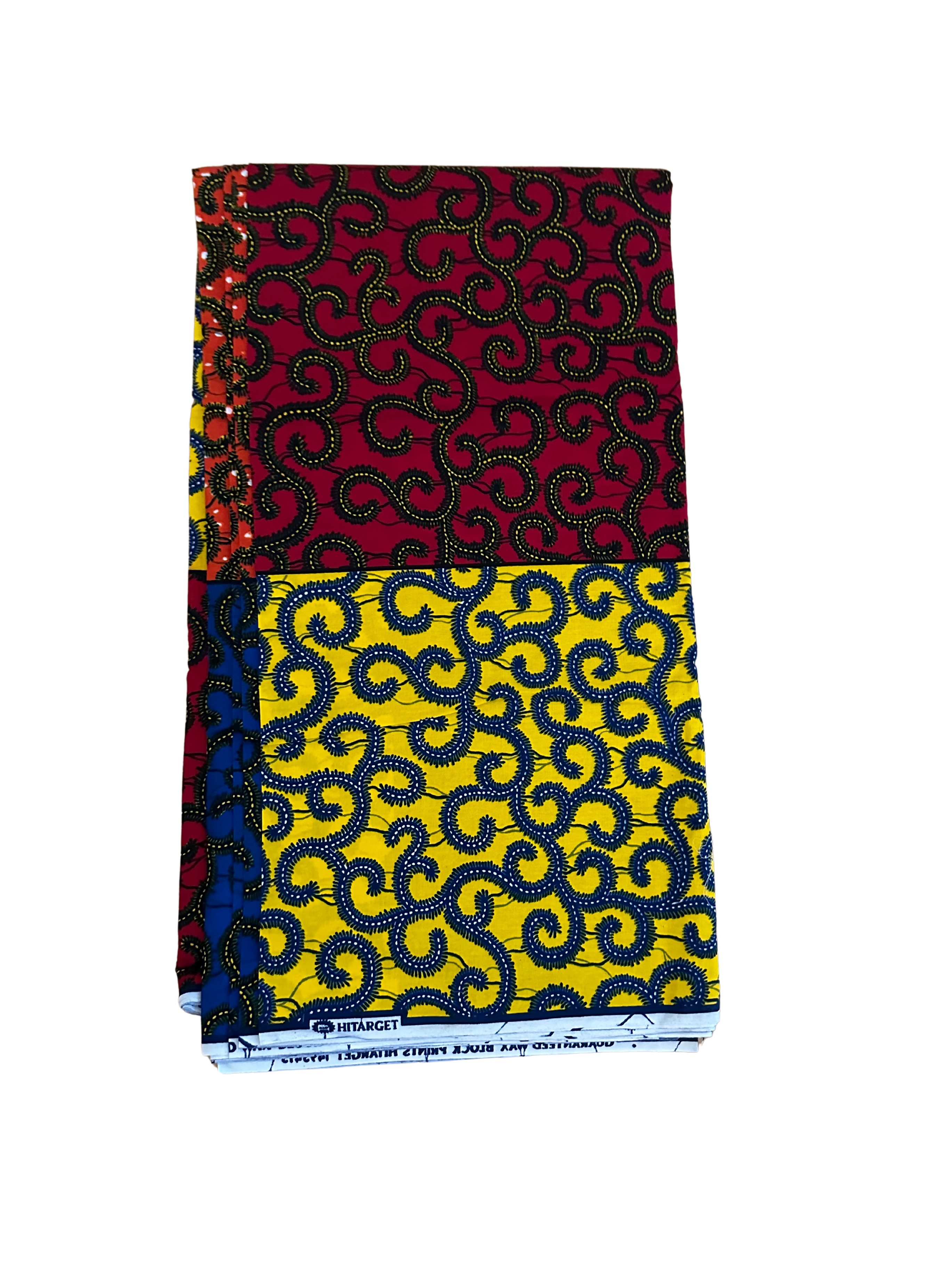 Nigeria Quality Phoenix Hitarget Ankara Fabric. 6 Yards.