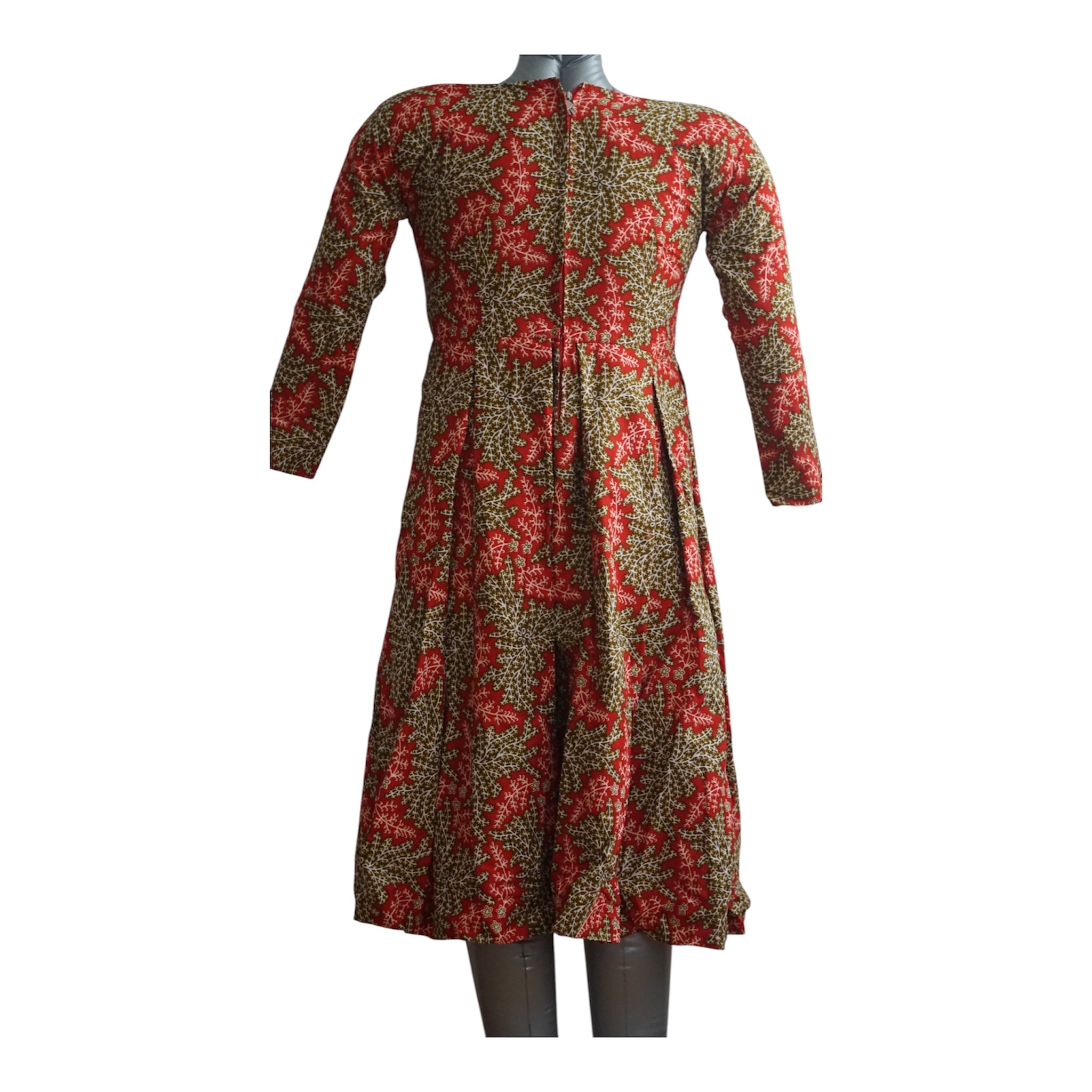 Ready to Wear Cote D'ivore Ankara Dress with Extra Clothe for Adjustment. Size M