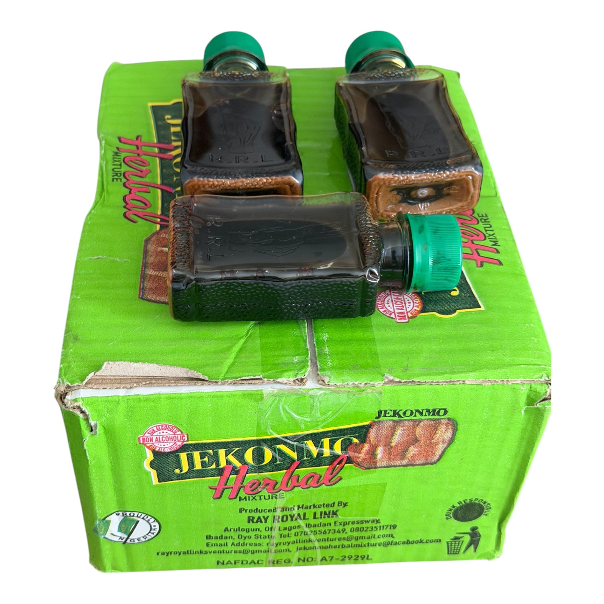 Nigeria Jekonmo Herbal Drink 6 x 100 ml.