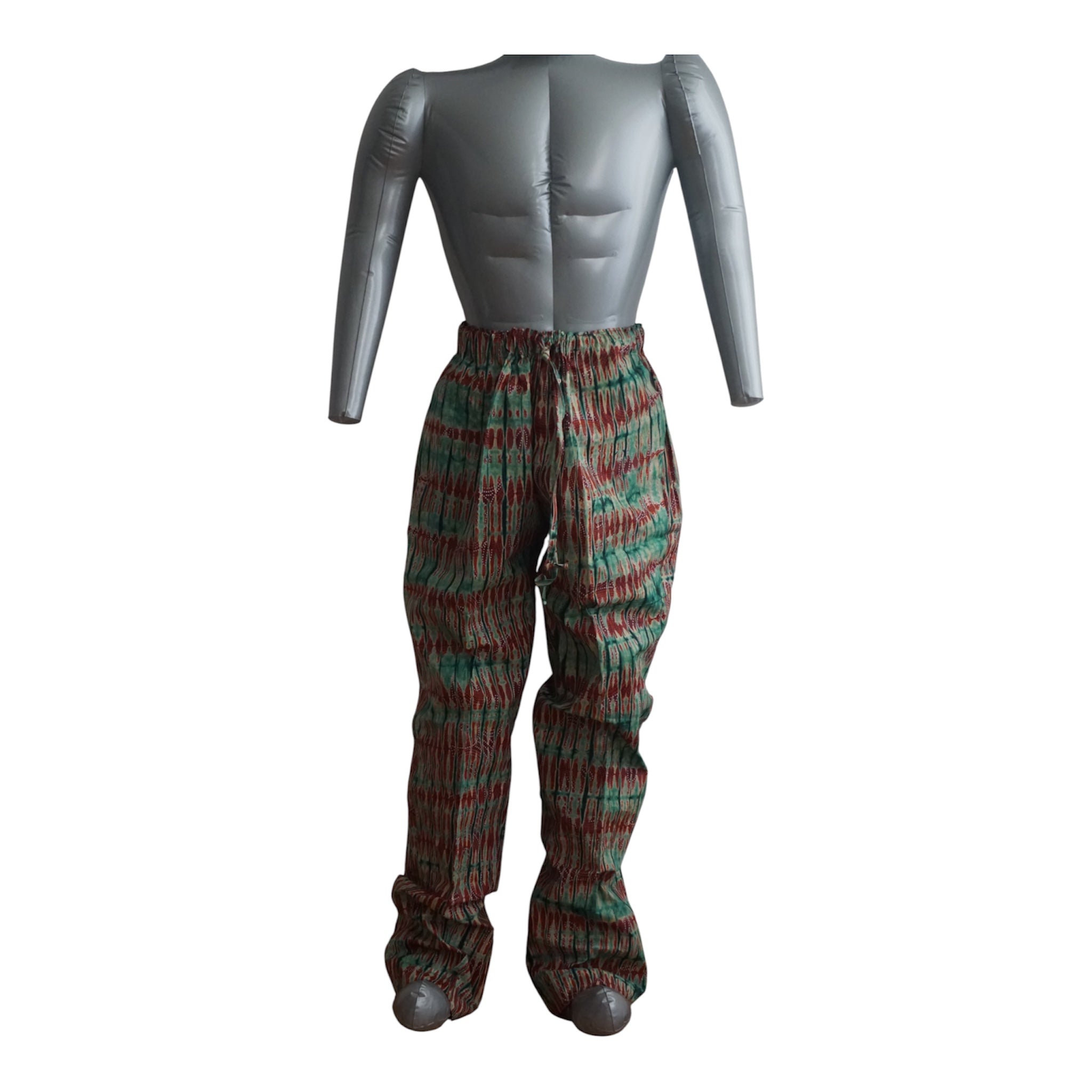 Ready To Wear Men's Tie Dye Adire Top and Trouser. Buba &Sokoto Size L