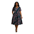 Ready to Wear Quality Ankara Dress with Extra Fabric for Adjustment. Size L