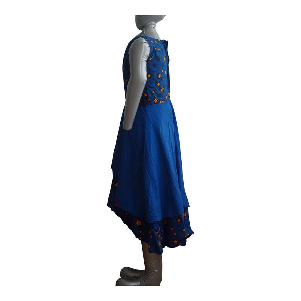 Ready to Wear Quality Ankara Dress with Extra Fabric for Adjustment. Size S