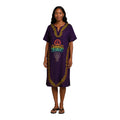 Nigeria Batik Kaftan for Women. Size S Muilti-Color