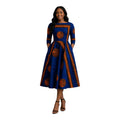 Ready to Wear Quality Ankara Dress with Extra Fabric for Adjustment. Size S