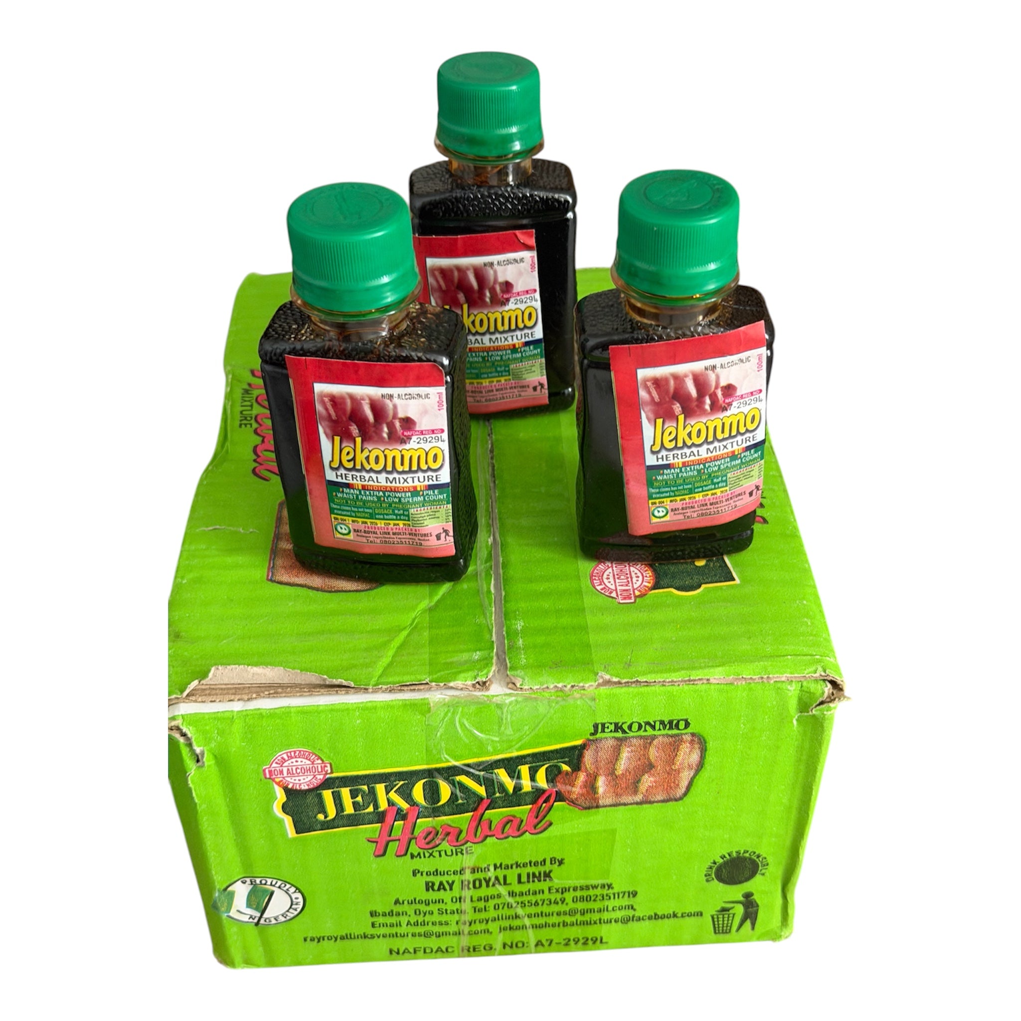 Nigeria Jekonmo Herbal Drink 6 x 100 ml.
