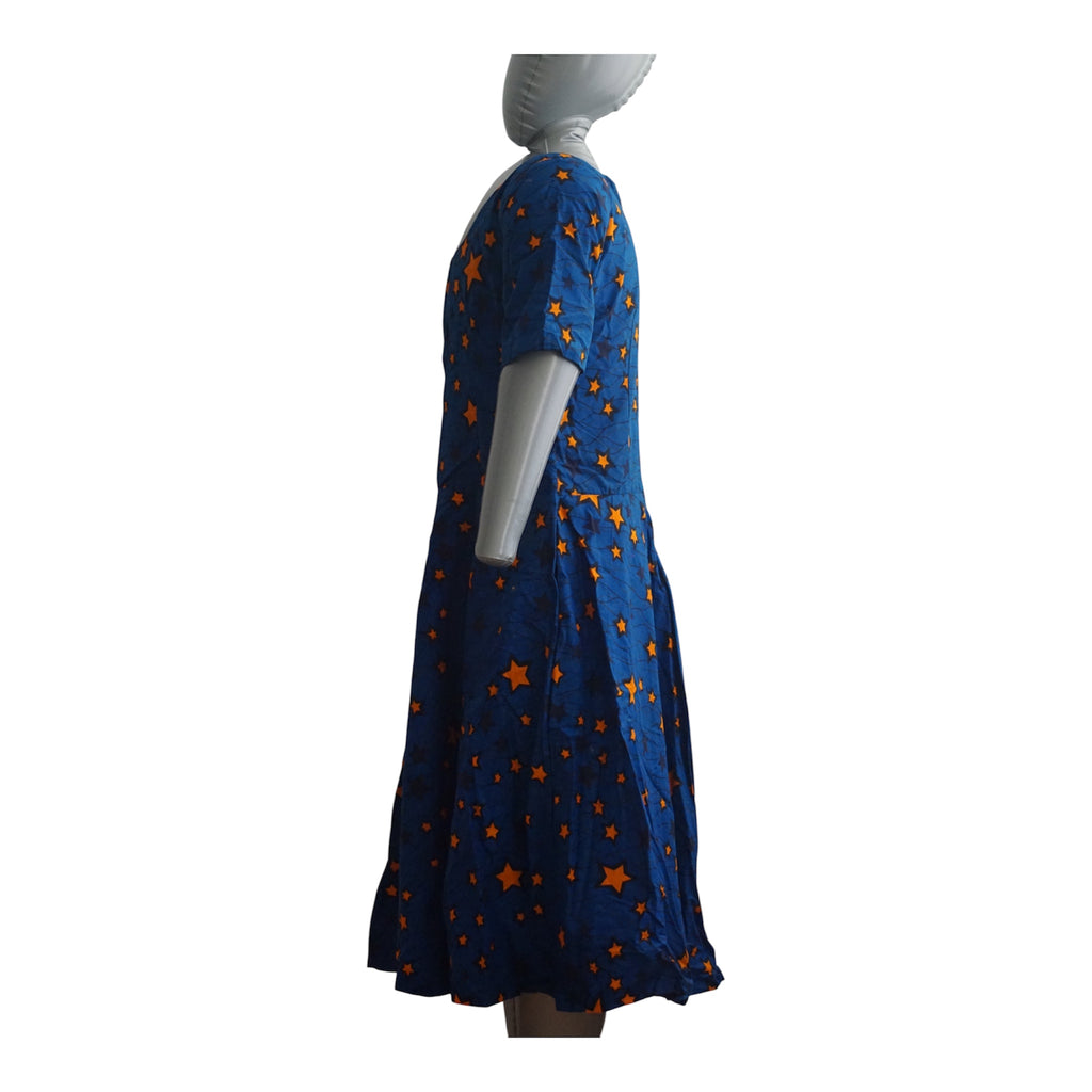 Ready to Wear Quality Ankara Dress with Extra Fabric for Adjustment. Size M