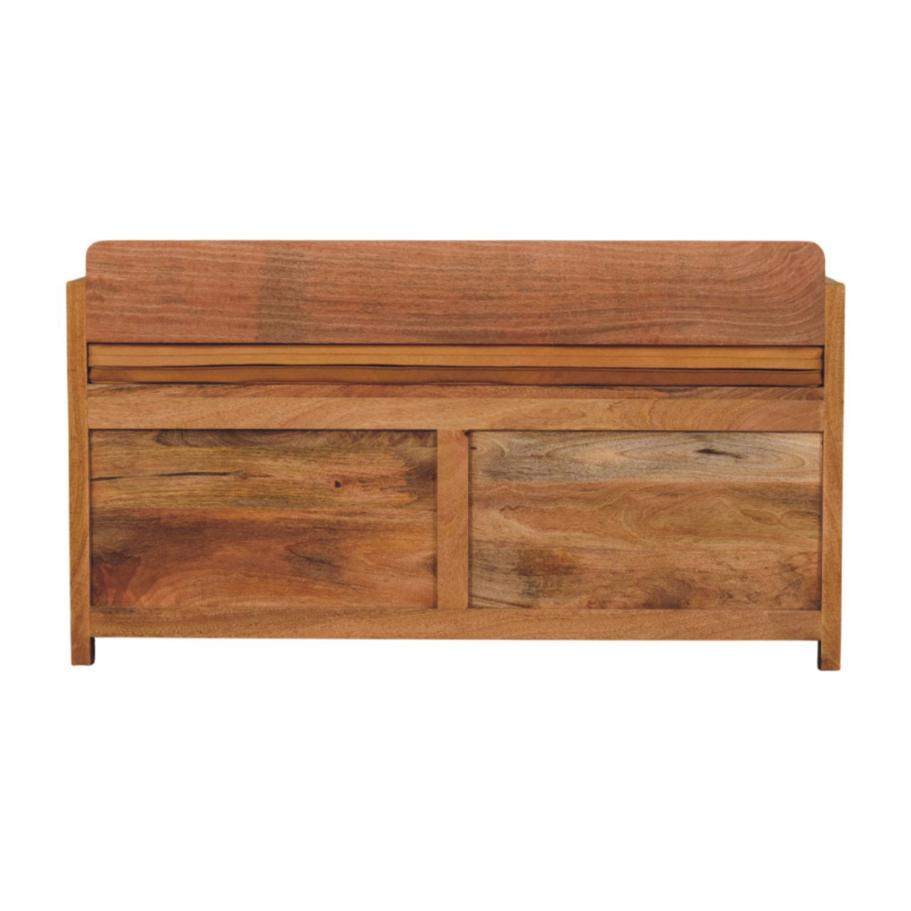 Oxford Oak-ish 2 Drawer Storage Bench - Lead time 12 Weeks