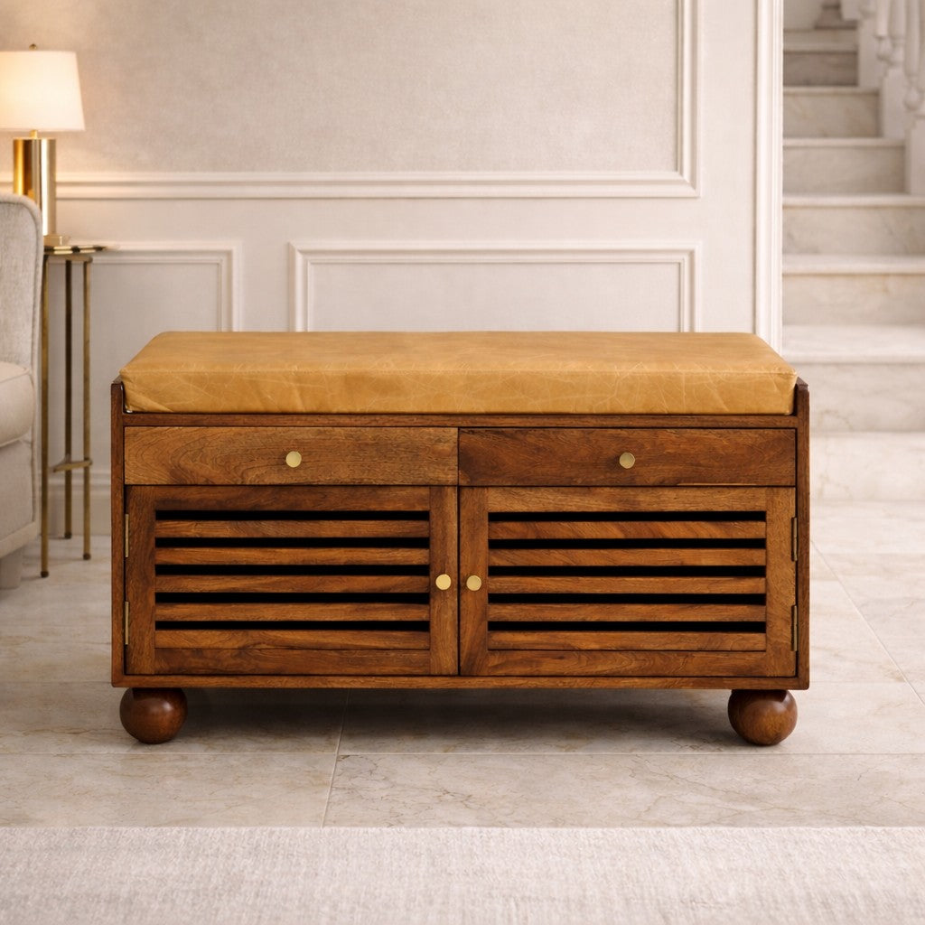 Bola Shoe Storage Bench - Lead time 12 Weeks