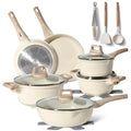 Just Perfecto JL-787: 15 Pieces Granite Cookware Set - Beige