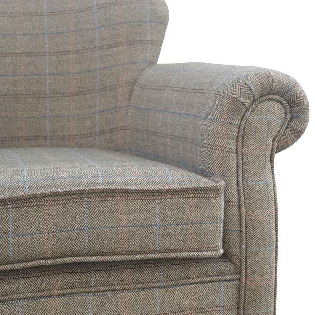 Multi-Tweed Armchair - Lead time 12 Weeks
