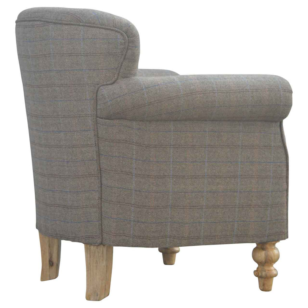 Multi-Tweed Armchair - Lead time 12 Weeks